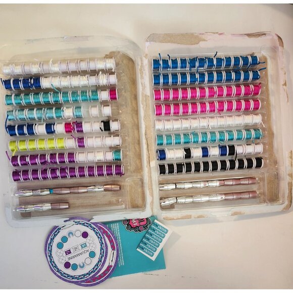 Cool Maker Friendship Bracelet  DIY With 191 Threads Jewelry Making - Picture 6 of 6